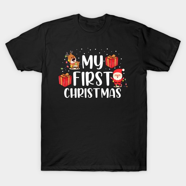 My First Christmas Sweater T-Shirt by KsuAnn